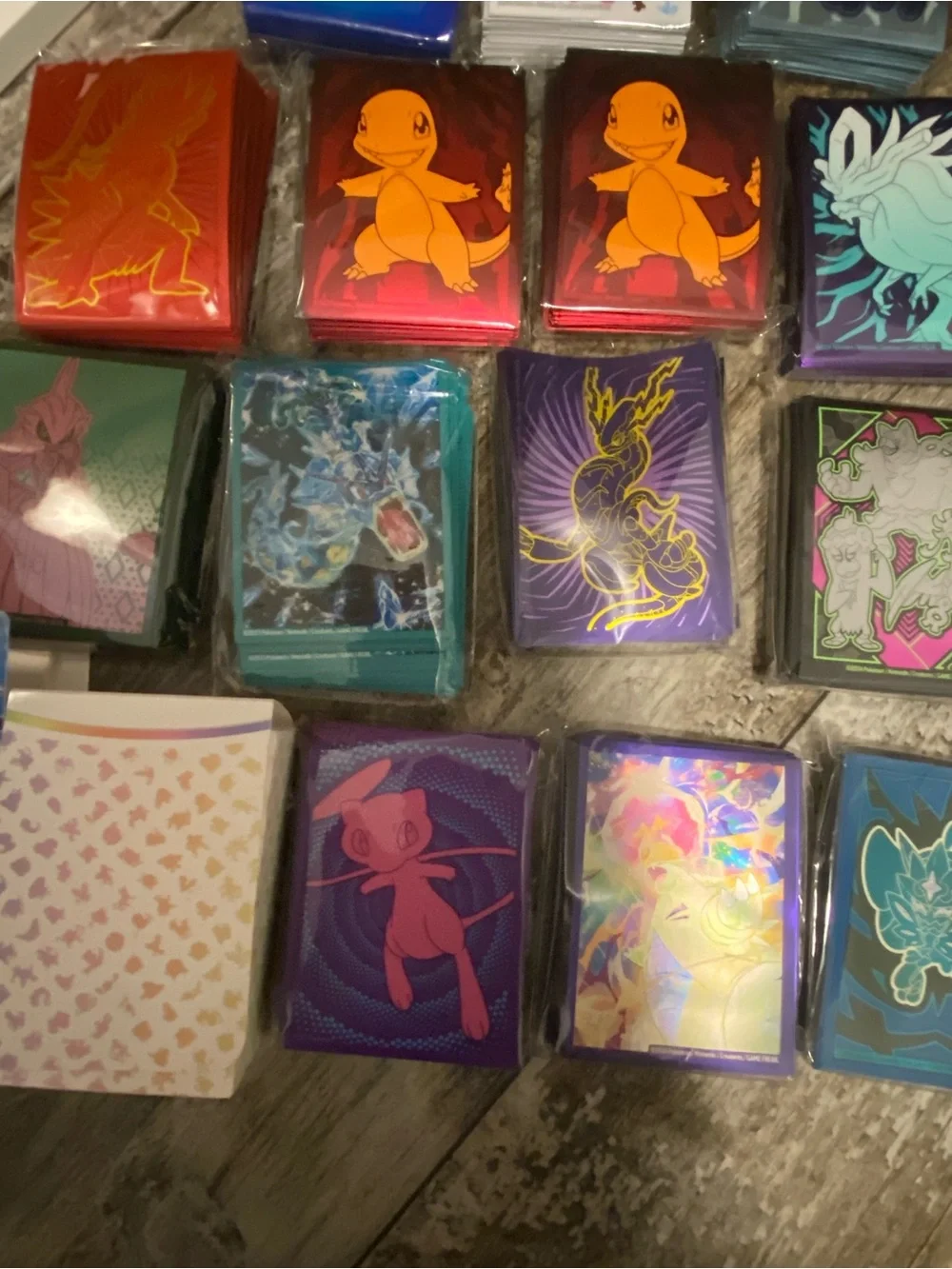 Assorted Pokémon Card Sleeve packs- Multi Color Designs